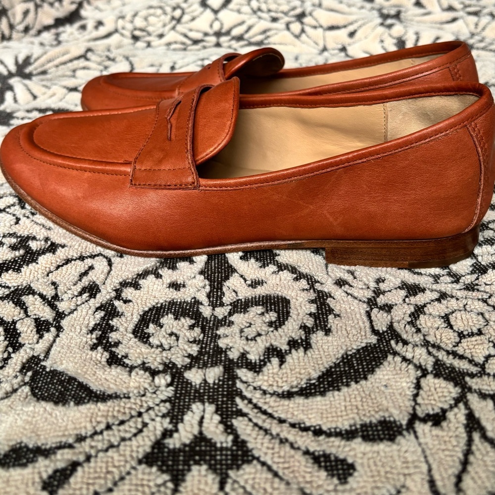 Polo by Ralph Lauren Tan Leather Loafers size 6.5 - Picture 4 of 10